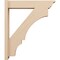 Ekena Millwork 5 1/2-in W x 24-in D x 28-in H Balboa Trad Rough Cedar Woodgrain TimberThane Outlooker, Primed Tan OUTUR055X24X28BOA04RCPR - alternate 5
